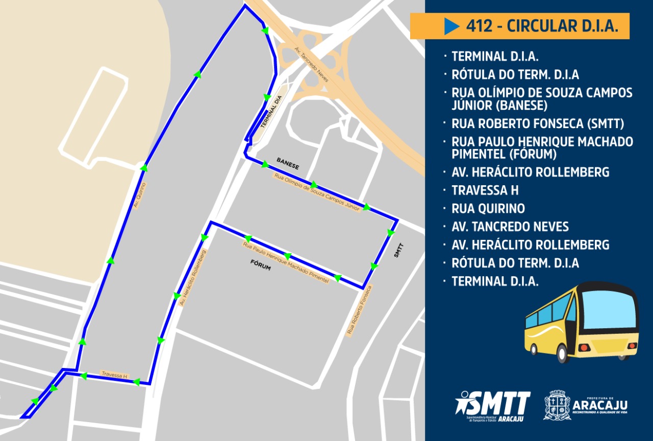 Nova linha de ônibus começa a circular na segunda-feira - SMTT Aracaju